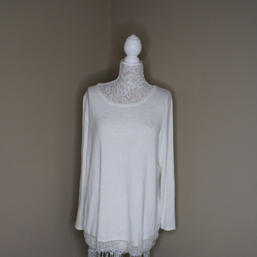 Lace Bordered Tunic